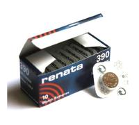 10 x Renata 390 fabriquée en Suisse au Lithium SR1130SW