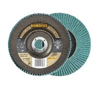 10 x RHODIUS Roues à lamelles LSZ F3 Ø 150 mm Grain 40