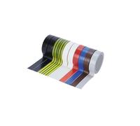 10 x Ruban adhésif isolant électrique KYF - PVC Multicolore - rouleaux de 10 M