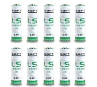 10 x Saft Pile Lithium LS 14500 - AA - 3.6V - Lot de 10