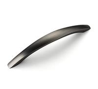 10 x SO-TECH® Poignée de Meuble "DEJA" Finition Acier Inox Foncée Entraxe de trous 128mm