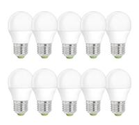 10 x Spectrum LED Poire 6 W = 40 W E27 Mat 500 lm Neutre 4000 K Dimmable