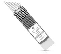 10 x STAHLWERK TIG Électrodes de soudage en tungstène 2,4x 175 mm WC20 Sans thorium - universelles TIG pour acier, inox, aluminium, cuivre, gris, 10 pcs