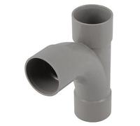 10 X Té pied de biche PVC 87°30 FF - diamètre 40 - PB40FF Girpi