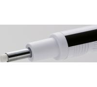 10 x Tombow EHR-KURMONO zero classic runde Spitze weiß/blau/schwarz mit Nachfüllung