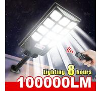 100 000 lumens Lampe solaire LED ultra-brillante, Lumière solaire murale extérieure étanche IP65 avec détecteur de mouvement, Projecteur de chemin de jardin Petit-TYN00028,Grande taille-TYN00029ABS