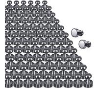 100 aimants puissants, aimants néodyme noirs, mini-aimants ultra-puissants pour réfrigérateur, tableau magnétique, aimants coniques, tableau d'affichage, petits aimants pour tableau blanc, bureau, aim