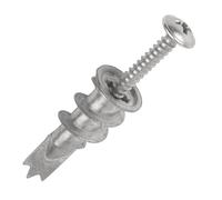 100 chevilles autoperceuses métalliques pour plaque de plâtre Easyfix 32mm