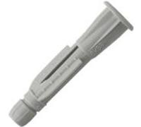100 chevilles polypropylène 6 x 50 mm multi-matériaux