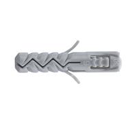 100 chevilles pour mur plein en nylon Molly 6x30mm