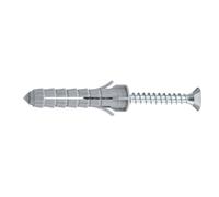 100 chevilles universelles en nylon et vis Molly M8 x 50mm