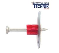 100 clous à tête pour béton 3,7x38mm avec rondelle 36mm pour goujonneuse Würth Hilti Berner I