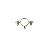 100 colliers de plomberie simple - M7 x 150 mm - D. 25 mm