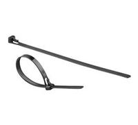100 colliers de serrage réutilisables, coloris noir - 200 x 7,6 mm Noir G
