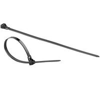 : 100 colliers de serrage réutilisables, coloris noir - 250 x 7,6 mm