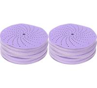 100 disques abrasifs, 6 pouces, grain 120, disques abrasifs multifonctionnels à fixation auto-agrippante, papier abrasif pour le travail du bois