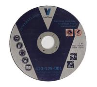 100 disques de découpe pour meuleuse d'angle, diamètre 125 mm, épaisseur 1 mm, adaptés pour l'acier inoxydable, le métal et l'acier