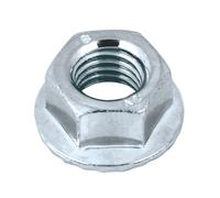 100 écrous hexagonaux embase collerette crantée en acier au carbone Easyfix M10