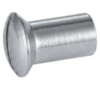 100 Ecrous Relieurs Fraisés Bombés Fendus M6 mm - Inox A2 - D-Work