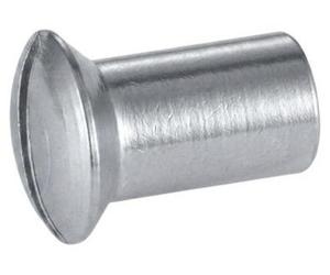 100 Ecrous Relieurs Fraisés Bombés Fendus M6 mm - Inox A2 - D-Work