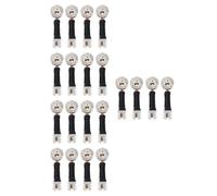 100 Ensembles Vis à Came 40mm en Alliage de Zinc pour Meubles | Raccords à Cames, Connecteur Meuble, Accessoires de Meubles, Montage Simple, Ensemble de 40mm