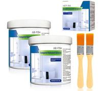 100 G Scellant Invisible Imperméable,Lot De 2 Revêtements Imperméables Revêtement Anti-Fuite Adhésif En Polyuréthane Pour La Toiture De La Salle De Bain De La Maison