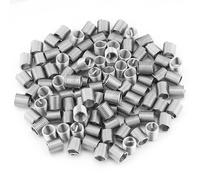 100 Inserts Filetés Hélicoïdaux, M8 X 1,25 Insert Hélicoil Inserts Filetés Hélicoïdaux en Acier Inoxydable 304, Kit D'assortiment