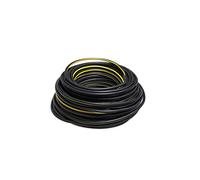 100 m Câble électrique 3G2.5 / RO2V - intérieur/extérieur - rouleau/couronne de câble noir - longueur au choix 1m, 5m, 10m, 25m, 30m, 50m, 100m…(100m)