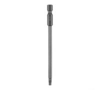 100 mm pour ensembles d'embouts de tournevis torx, étoile magnétique inviolable, alliage d'acier, parfait pour les outils compatibles T7 T40 (pour T20)