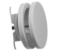 Ø 100 mm, valve de ventilation - registre à disque réglable pour mur ou plafond