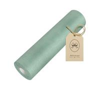 100%Mosel Chemin de Table en Non-tissé, en Vert Eucalyptus (30 cm x 25 m) | Décoration de table élégante pour mariage, communion & confirmation - couleur tendance Greenery 2026