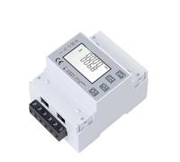 100 mV connecté, compteur d'énergie multifonction à double charge sur rail, écran LCD rétroéclairé