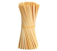 100 Pailles de blé Naturelles 100% Biodégradables Naturelle Pailles pour cocktails, jus, boissons, café etc