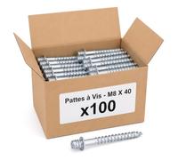 100 Pattes à Vis - M8 X 40