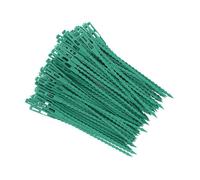 100 Pcs Accroche-Tuteurs pour Tomates Arbres Tuteurs de Plantes Attache et Soutien Réglable pour Plantes Serre-câble Lien Plastique