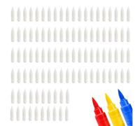 100 PCS Pointes de Rechange Souples pour Marqueurs Acryliques Compatibles Guangna, Embouts de Rechange pour Feutre Acrylique Pointe Fine, Marker Pen Replacement Tips pour Art, DIY et Écriture