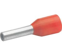 100 Piece DIN wire end cap 0,5qmm 10mm white VZ insulated 46910