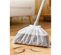 100 pièces/50 pièces Housses de balai jetables, fabriquées en tissu non tissé, le plumeau peut balayer la poussière, convient pour les lingettes de nettoyage de balai ménager, élimine efficacement les