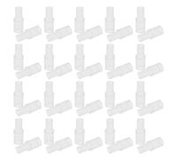 100 pièces Adaptateur de Poteau pour Guirlandes Lumineuses en plastique | Stable, Installation sans Outil pour Jardins, Patios et Lampes Solaires