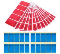 100 Pièces Autocollant Indicateur de Climatiseur Papier | Marquage Visible et Position Précise, pour Bouches D’air et Unités de Ventilation, Adhérence Forte