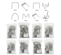 100 pièces automobile plastique réparation soudage clou Standard pré-coupé vague agrafes bosse carrosserie réparations Machine soudage agrafeuse à chaud ~ 0.6mm S staples