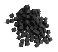 100 Pièces Blocs de Colle pour Carreaux en PP Noir | Séchoir Rapide pour Pose de Carrelage, Cube Plastique, Lot Pratique, Usage Chantier, Finition Nette