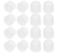 100 Pièces Bouchon de Remplacement PE Transparent Rond pour | Compatibilité Large, pour Salière et Poivrière, Usage Laboratoire, Solution Pratique, Forme Circulaire