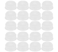 100 Pièces Bouchon D'extrémité Transparent PE pour Bouteille et | Remplacement Compatible, Manipulation Simple, Usage pour Récipients, Salière et Poivrière, Lot Unique