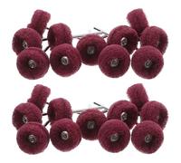 100 Pièces Brosse de Polissage Abrasive Nylon pour Métal et | Accessoire Rotatif pour Polissage et Lustrage, Renforcée, Compatible Outils de Ponçage
