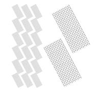 100 Pièces Cache pour Trou Mur en Acier Inoxydable, Argenté | Évents de Drainage en Brique, Ajustement Affleurant, sans Perçage ni Adhésif, Usage Extérieur