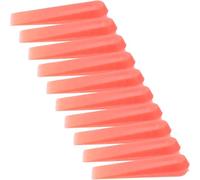 100 Pièces Cales de Nivellement Carrelage en Plastique Rouge | Espacement Uniforme, Usage Réutilisable, Adaptées aux Carreaux de Sol et Mosaïques, Installation Murale Sol