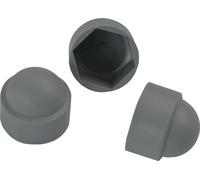 100 pièces capuchon de protection hexagonal M14 - ouverture de clé 22mm, couleur grise - capuchon de protection