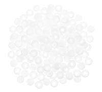 100 Pièces Capuchons à Vis à Charnière en Plastique Blanc M4 | Cache-vis Décoratifs, Protection pour Vis Auto-foreuses, Finition Discrète, Usage Maison Bureau Mobilier