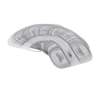 100 Pièces Colliers à Gâteaux, 11x8x4cm / 4.3x3.1x1.6in Emballage de Bord de Pâtisserie PET Demi-Cercle Feuilles de Cuisson en Mousse Transparente Accessoire pour Emballage de